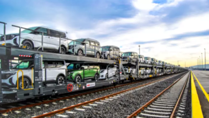 Ford Otosan, Romanya'dan Türkiye'ye Araç Taşımacılığını Demiryoluna Taşıdı