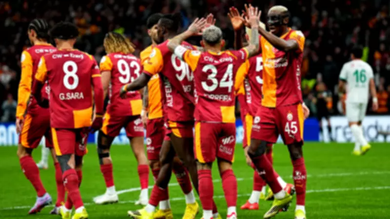 Galatasaray, Alanyaspor'u 3-1 Mağlup Ederek Liderlik Yolunda İlerliyor