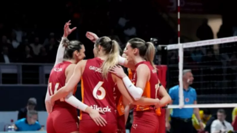 Galatasaray Daikin, CEV Kupası'nda Allianz MTV'yi 3-2 Yenerek Çeyrek Finale Yükseldi