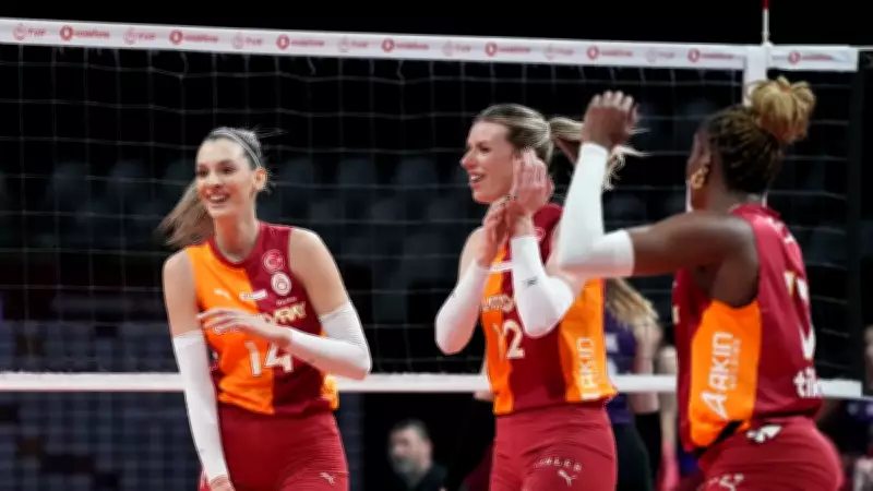 Galatasaray Daikin, Zeren Spor'u Evinde 3-1 Mağlup Etti
