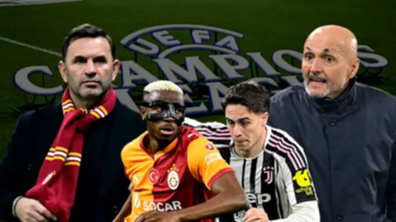 Galatasaray, Juventus Maçında Zafer İçin Hazır! İşte Okan Buruk'un Muhtemel İlk 11'i