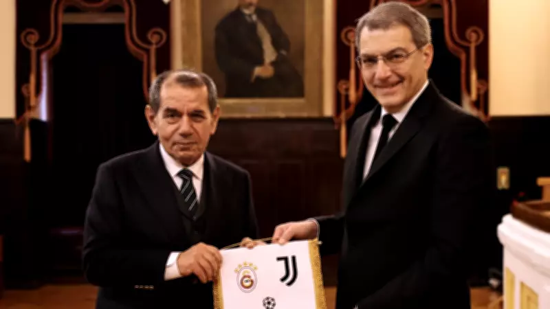 Galatasaray, Juventus'u Maç Öncesi Dostluk Yemeğinde Ağırladı