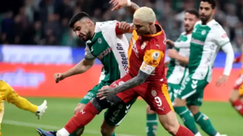 Galatasaray Konyaspor'a 2-0 Yenildi, Liderlik Sarsıldı