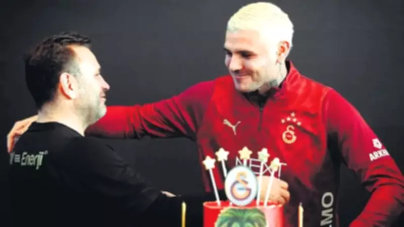 Galatasaray, Mauro İcardi'nin Doğum Gününü Özel Pasta ile Kutladı