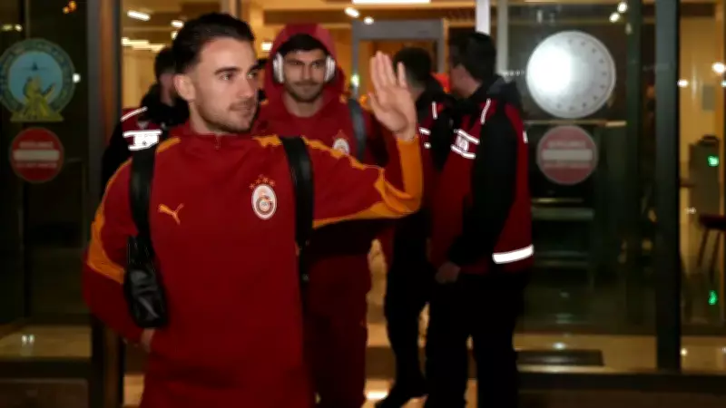 Galatasaray Rize'ye İndi: Icardi Portresi Taraftarlardan Yoğun İlgi Gördü