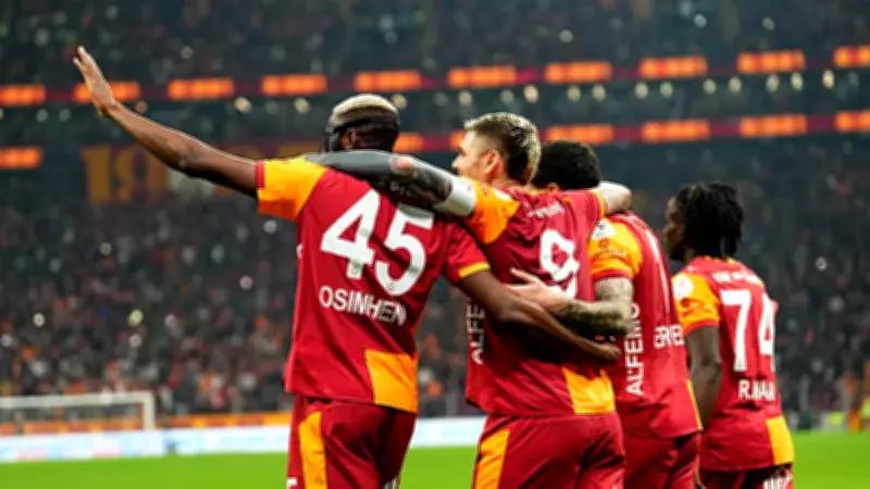 Galatasaray Süper Lig'de 10 Maçlık Yenilmezlik Serisini Sürdürdü