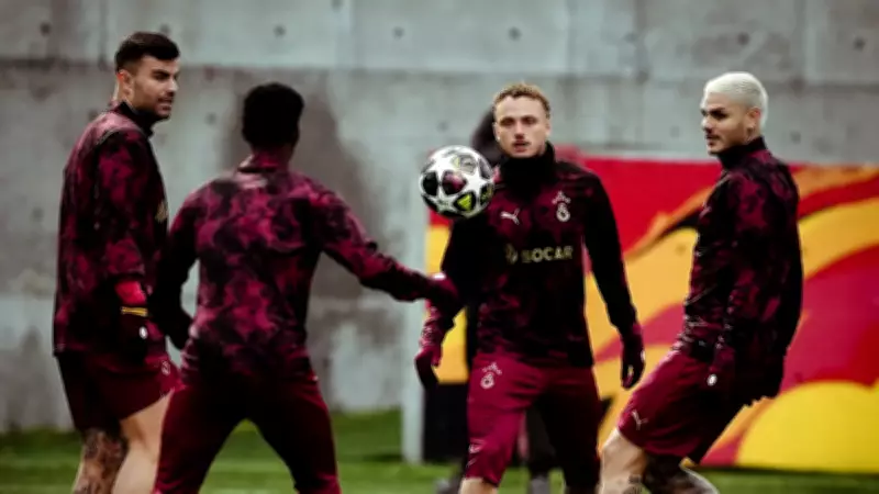 Galatasaray'da Juventus Hazırlıkları Başladı: Osimhen Antrenmanda