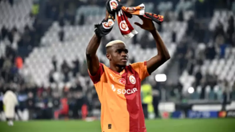 Galatasaray'da Victor Osimhen, Şampiyonlar Ligi'nde Parlamaya Devam Ediyor