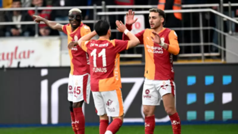 Galatasaraylı Barış Alper Yılmaz, Rizespor Maçında Bu Sezonki 8. Golünü Attı