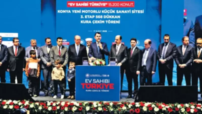 Gaziantep'te 13 Bin 890 Konut İçin Kura Heyecanı Yaşandı