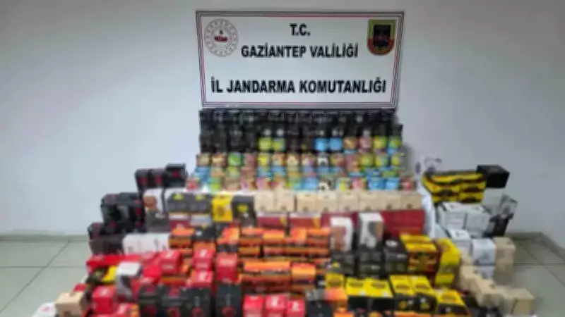 Gaziantep'te Kaçak Nargile Kömürü ve Tütün Operasyonu: 1,5 Milyon TL Değerinde Ele Geçirildi