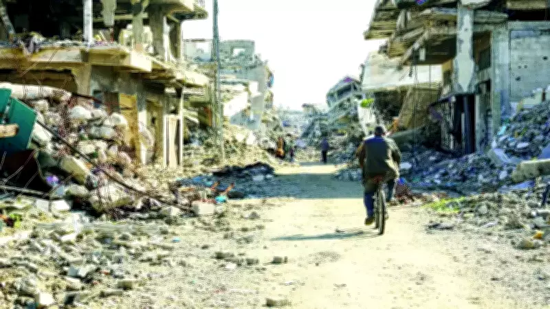 Gazze'de 70 Milyon Ton Enkaz Krizi: Belediye Acil Uluslararası Yardım Çağrısında Bulundu