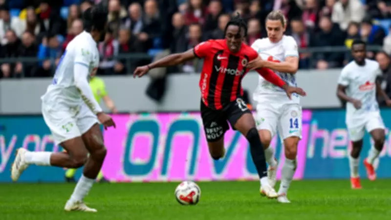 Gençlerbirliği ile Çaykur Rizespor Süper Lig'de 2-2 Berabere Kaldı