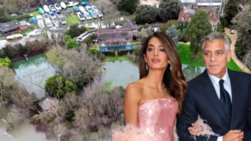 George Clooney'nin Londra'daki Lüks Evi Sel Suları Altında Kaldı