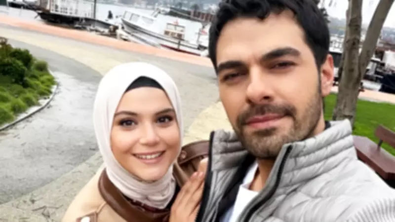 Gökberk Yıldırım ve Feyza Civelek'ten 'Kızılcık Şerbeti' Setinden İlk Paylaşım