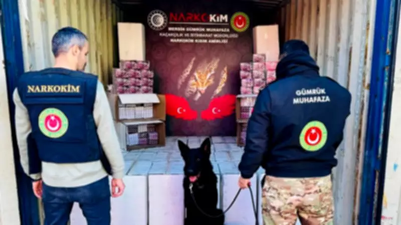 Gümrük Muhafaza'dan Dev Operasyon: 4,6 Milyar Liralık Uyuşturucu Ele Geçirildi