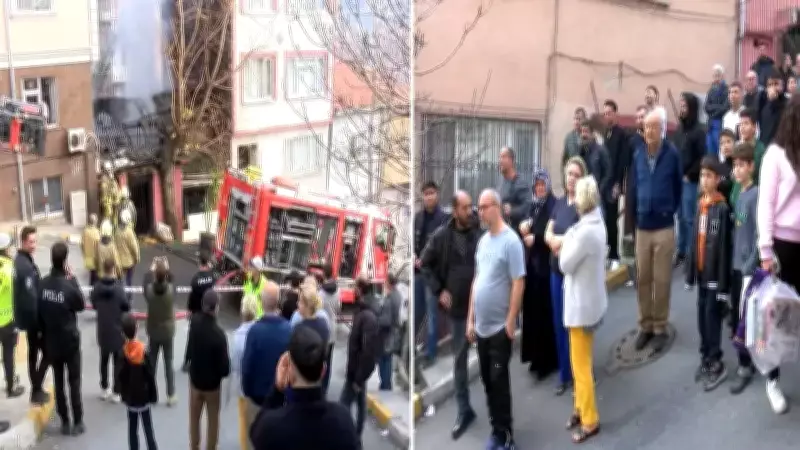 Hacıahmet Mahallesi'nde Gecekonduda Çıkan Yangın Büyük Hasar Bıraktı