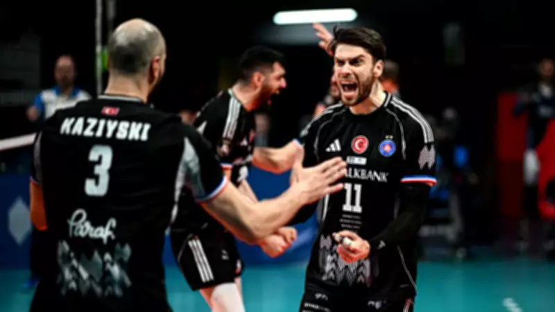 Halkbank, CEV Şampiyonlar Ligi'nde Bogdanka LUK Lublin'e 3-2 Yenildi