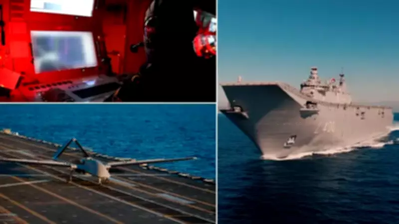 HAVELSAN'ın ADVENT Sistemi ile TCG ANADOLU ve Bayraktar TB3 Tam Dijital Uyum Sağladı