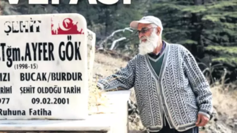 Hikmet Amca'nın Vefa Dolu Hikayesi: Şehit Pilot Ayfer Gök İçin İkinci Mezar