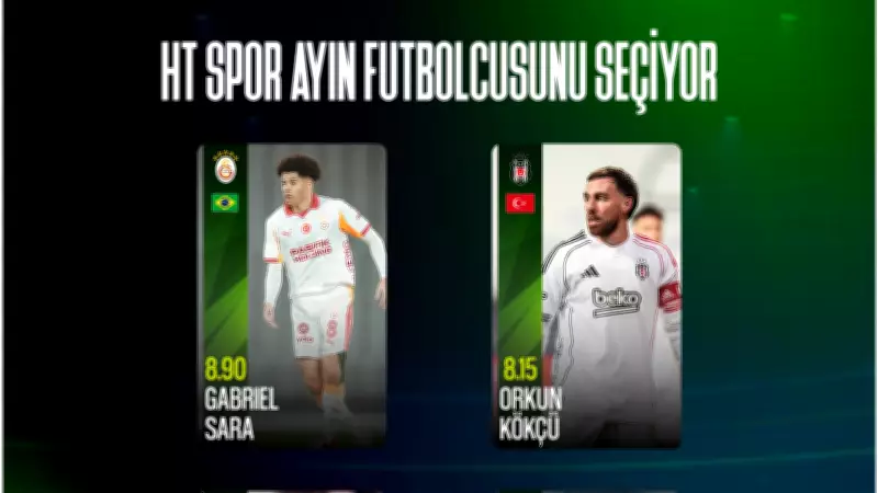 HT Spor Süper Lig Ayın Futbolcusu Ödülü İçin Oylama Başladı