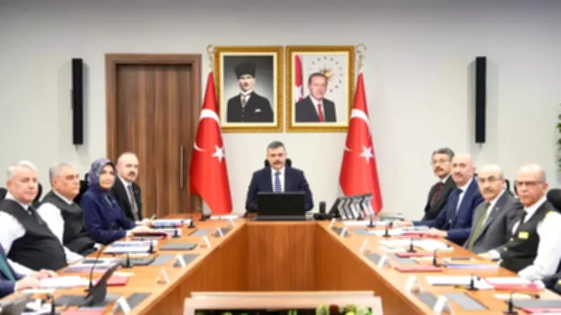 İçişleri Bakanlığı'nda Güvenlik Zirvesi: Asayiş ve Koordinasyon Masada