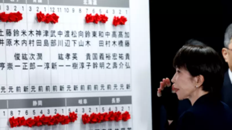 Japonya'da Tarihi Seçim Zaferi: LDP Mecliste Üçte İki Çoğunluğu Ele Geçirdi