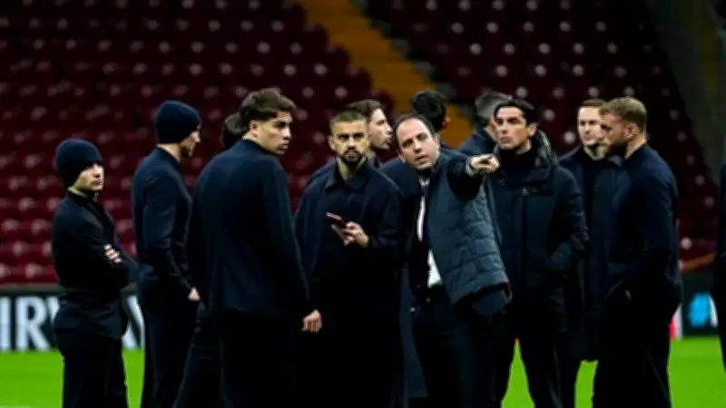 Juventus, Galatasaray Maçı Öncesi RAMS Park'ta Sahayı İnceledi