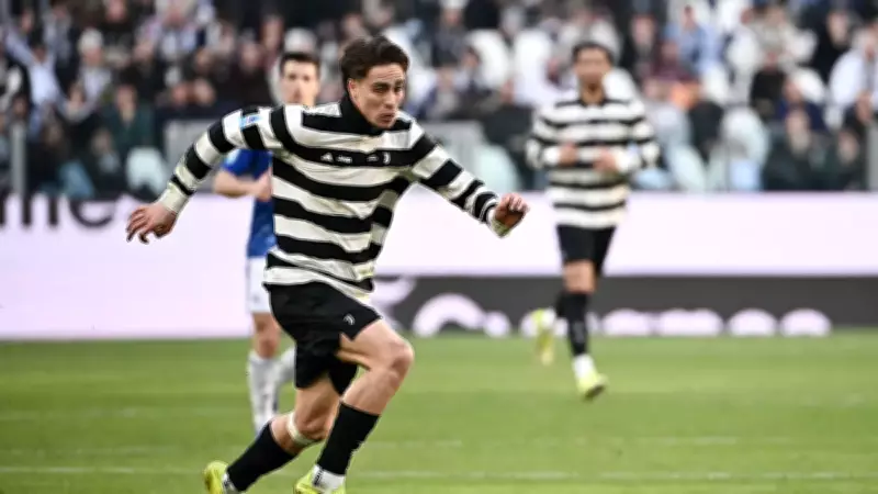 Juventus'ta Kenan Yıldız Galatasaray Maçı Öncesi Antrenmanda Yer Aldı