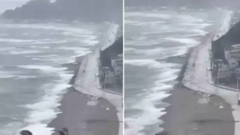 Karacabey'de Fırtına ve Yoğun Yağış Deniz Seviyesini Yükseltti, Taşkınlar Yaşandı