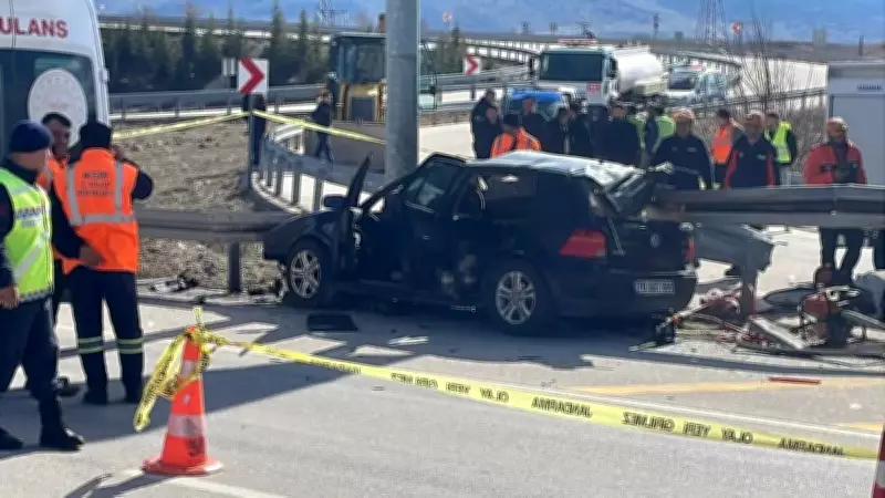 Karaman'da Feci Trafik Kazası: Anne ve Baba Hayatını Kaybetti, 3 Yaşındaki Kızları Yaralandı