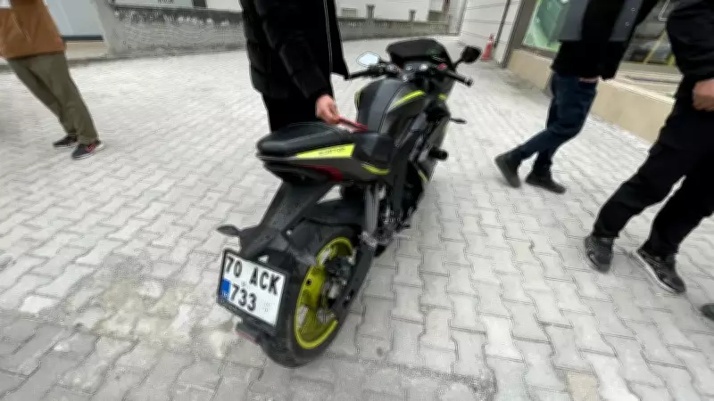 Karaman'da Trafik Kazası: Motosikletli Genç Sürücü Yaralandı