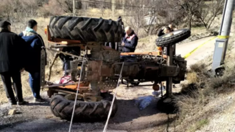 Karaman'da Traktör Kazası: Sürücü Hayatını Kaybetti, Eşi Yaralandı