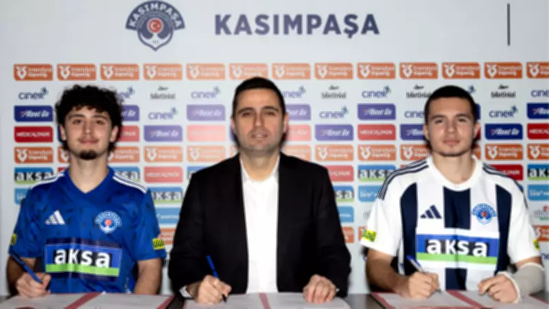 Kasımpaşa Transferde Gençlik Hamlesi Yaptı: Üç Yetenekle Sözleşme İmzalandı