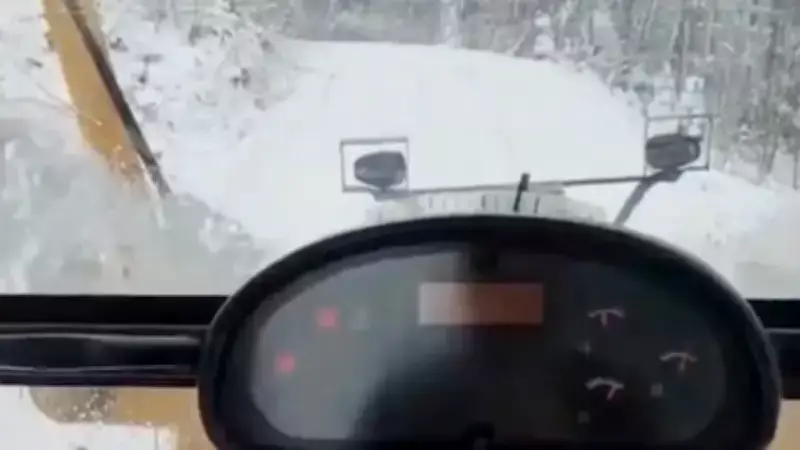 Kastamonu'da Yoğun Kar Yağışı 243 Köy Yolunu Kapattı