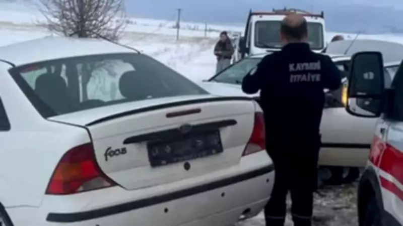 Kayseri Develi'de İki Otomobil Çarpıştı: 1 Kişi Hayatını Kaybetti