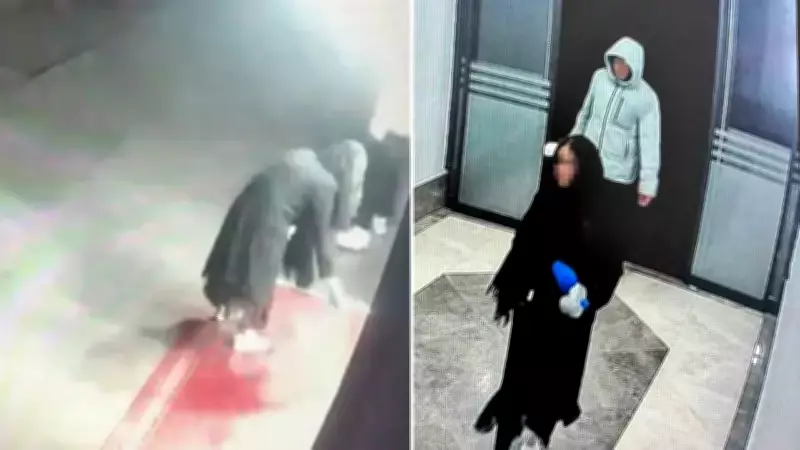 Kayseri'de Apartman Girişine Dökülen Gizemli Maddeler Büyü Panikine Yol Açtı