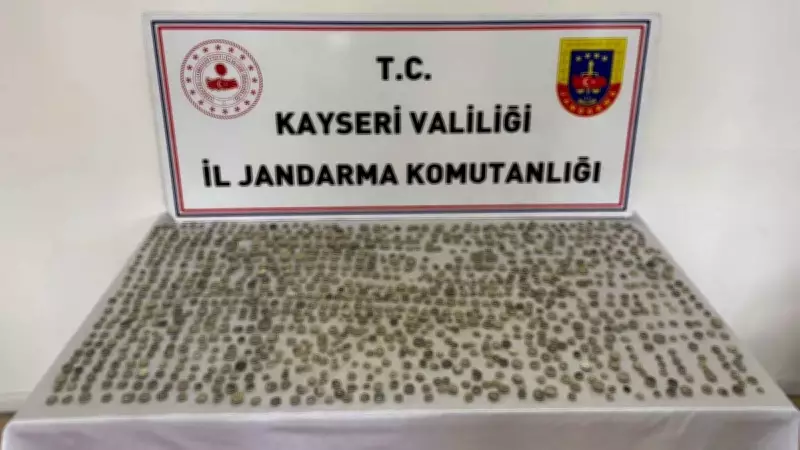 Kayseri'de Helenistik Dönemden 1291 Sikke Ele Geçirildi