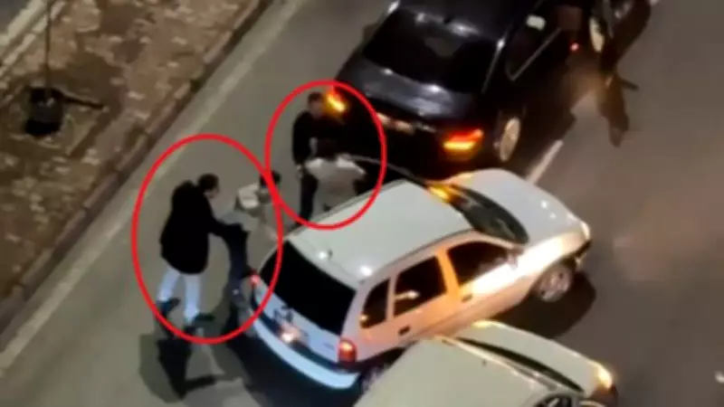 Kayseri'de Trafik Kavgası Kameralara Yansıdı: 'Silah Çıkar' Diyen 3 Şüpheli Gözaltında