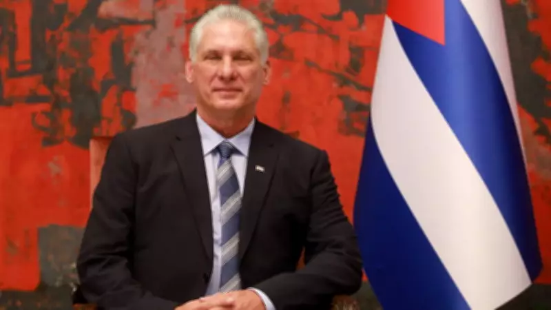 Küba Devlet Başkanı Diaz-Canel: ABD ile Egemenlik Temelinde Diyaloğa Hazırız