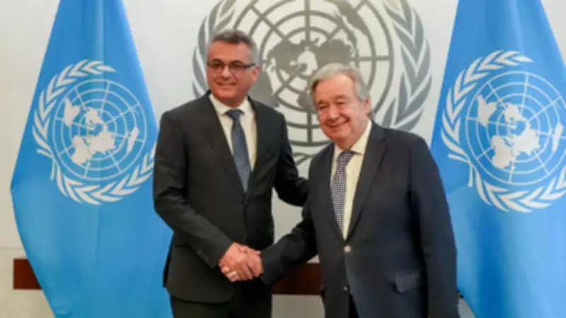 KKTC Cumhurbaşkanı Erhürman, BM Genel Sekreteri Guterres ile New York'ta Görüştü