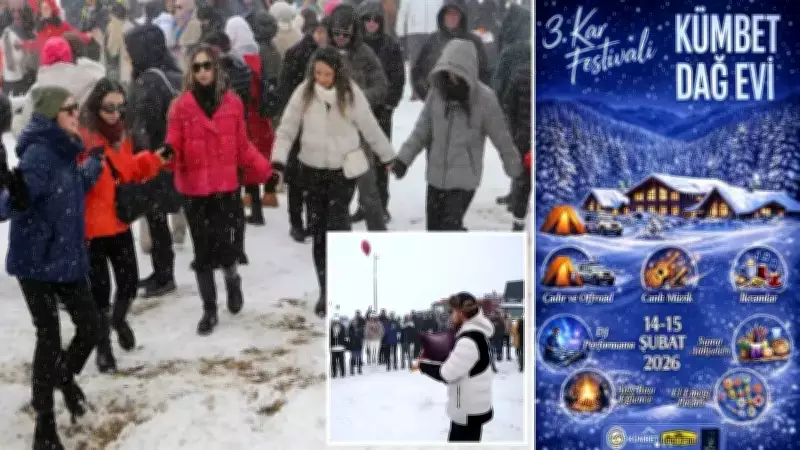 Kümbet Yaylası, 3. Kar Festivali ile Beyaz Coşkuya Hazırlanıyor