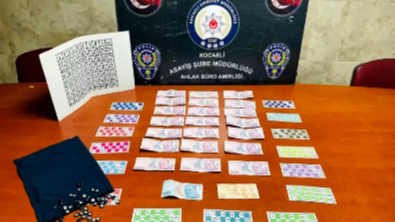Kocaeli'de Kumar Denetimi: 7 Kişiye 81 Bin 228 Lira Para Cezası Kesildi