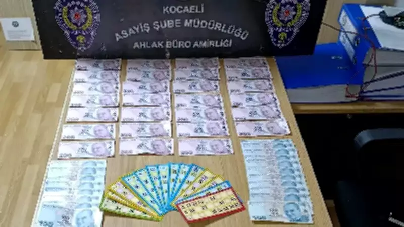 Kocaeli'de Kumar Denetimi: 8 Kişiye 92 Bin Lira Ceza Kesildi