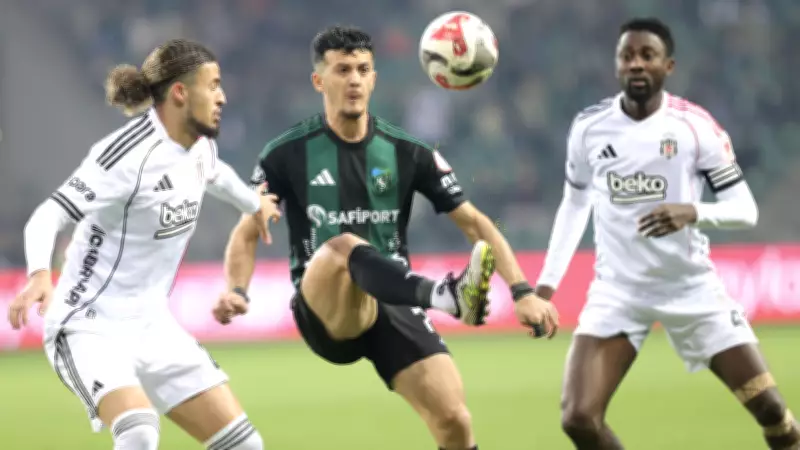 Kocaelispor ile Beşiktaş Ziraat Türkiye Kupası'nda Berabere Kaldı