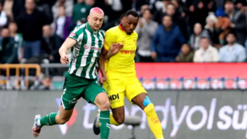 Konyaspor ile Göztepe Süper Lig'de Golsüz Berabere Kaldı