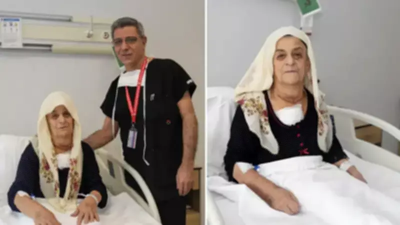 Korkudan Ameliyatı Erteleyen Kadından 2 Kiloluk Guatr Çıkarıldı