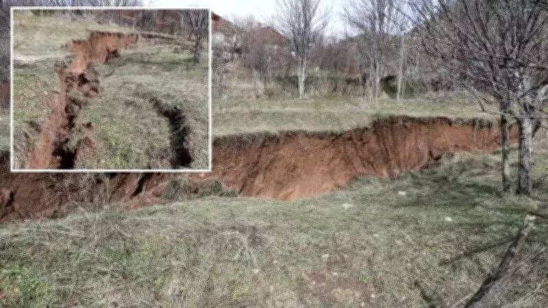 Koyulhisar'da Heyelan Sonrası AFAD Ekipleri Drone ile Risk Analizi Yaptı