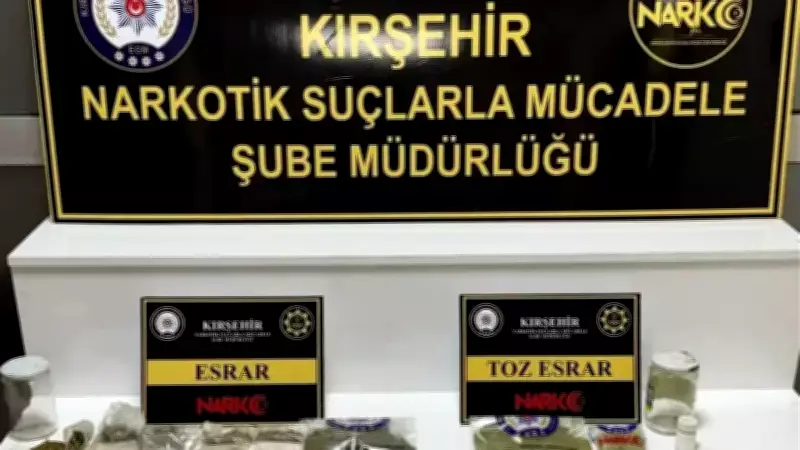 Kırşehir'de Uyuşturucu Operasyonu: 1 Kişi Tutuklandı, Büyük Miktarda Madde Ele Geçirildi