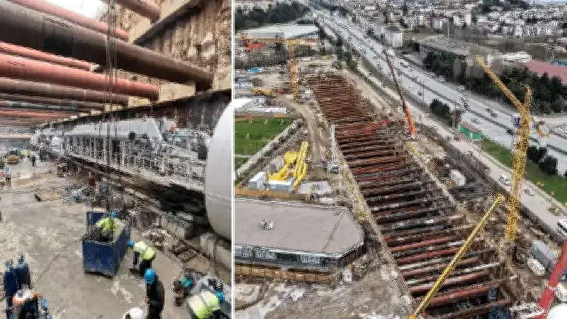 Körfezray Projesi'nde 4 TBM ile Çalışmalar Hızlandı